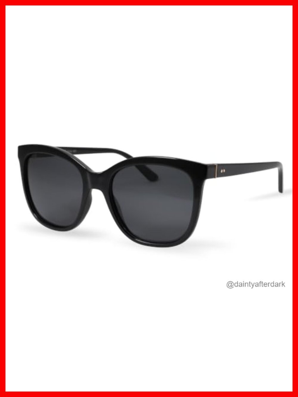 ZENOTTIC Polarized Cateye Sunglasses UV400 Protection TAC Lens Butterfly